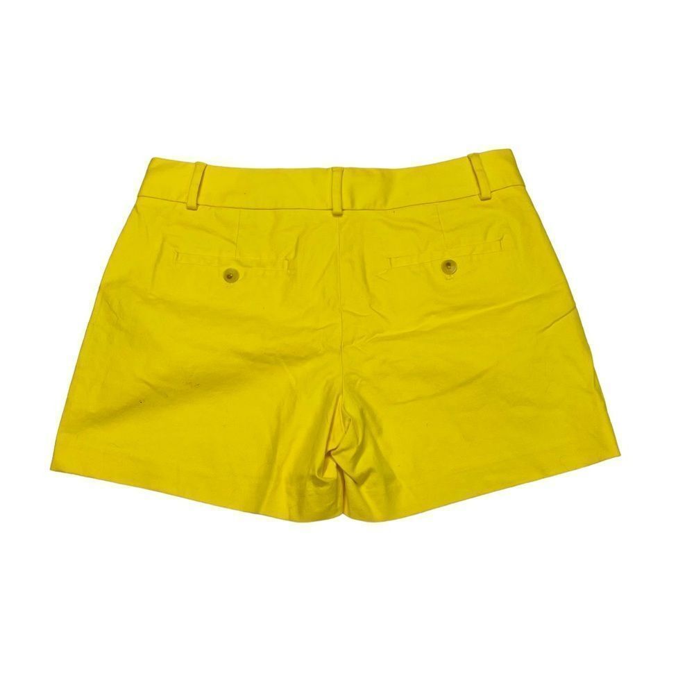 NWT Banana Republic Yellow Pique Tailored Mid Rise Shorts - Size 8 - Picture 6 of 14